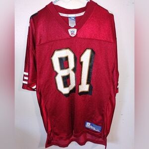Vintage Authentic Reebok Men's Terrell Owens #81 San Francisco 49ers